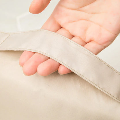 Borse per il trucco da toilette Borse per cosmetici pieghevoli coreane in tinta unita Borse da viaggio in PVC impermeabile di grande capacità per articoli da toeletta