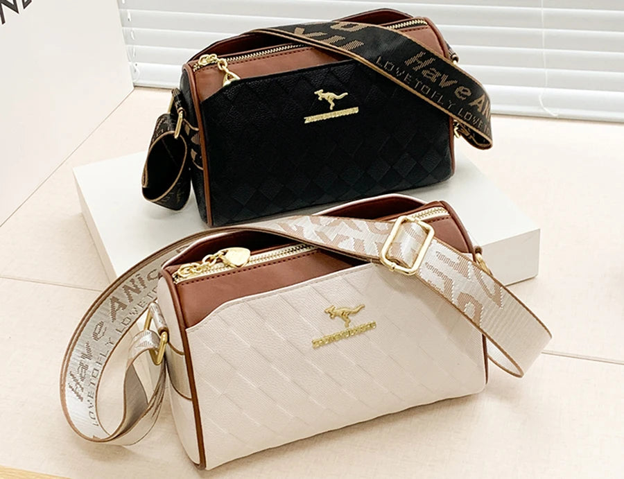 Borsa a tracolla da donna di lusso di alta qualità Borse a tracolla da donna di design famoso Borse a tracolla alla moda a quadretti alla moda Sac A