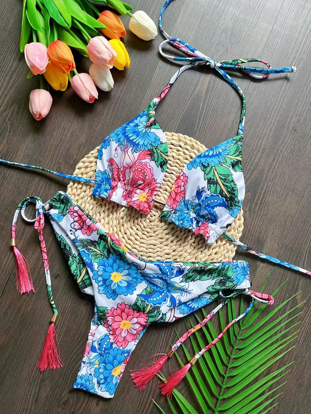 Maillot de bain bikini sexy d'été pour femmes, maillot de bain push-up, maillot de bain brésilien, ensemble bikini de plage