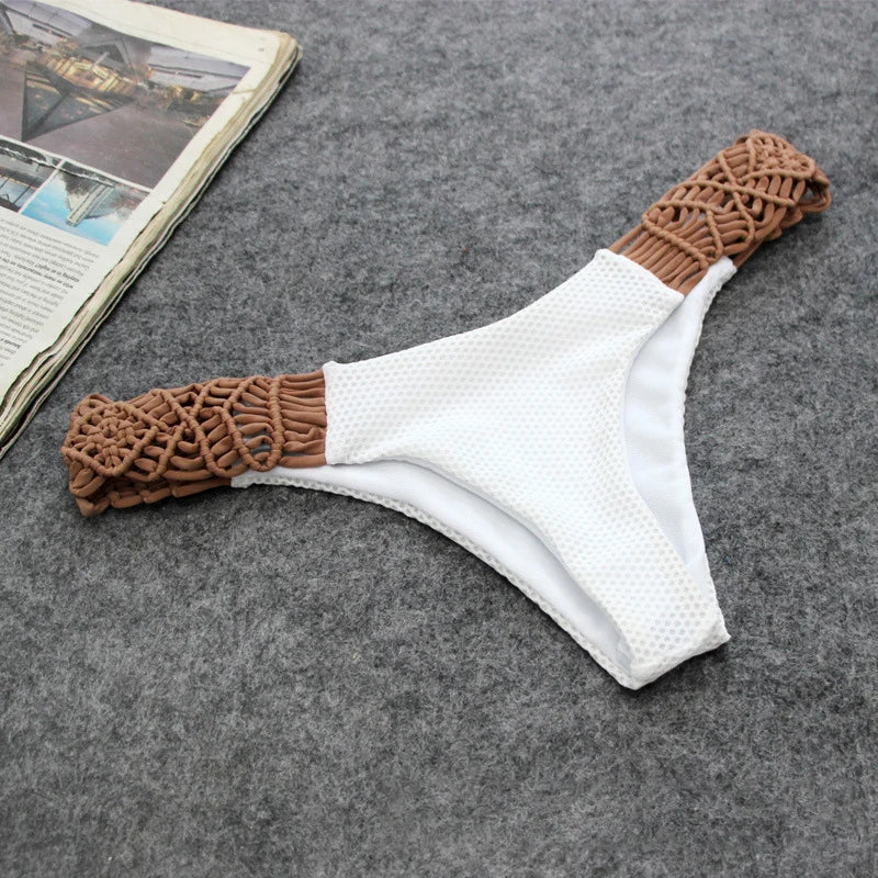 2023 i più nuovi bikini sexy a vita bassa costumi da bagno femminili da donna bikini a taglio alto set costume da bagno per donna costume da bagno bianco