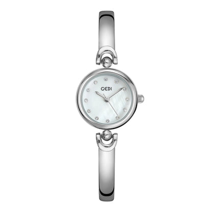 UTHAI W34 Orologio da polso da donna Luce di lusso Semplice squisito quadrante rotondo Orologio impermeabile Lady Fashion Orologi al quarzo coreani