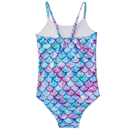 Costume da bagno a sirena per bambini costume da bagno intero per ragazze costume da bagno intero per ragazze Hot Spring Sling costume da bagno ad asciugatura rapida per sport acquatici