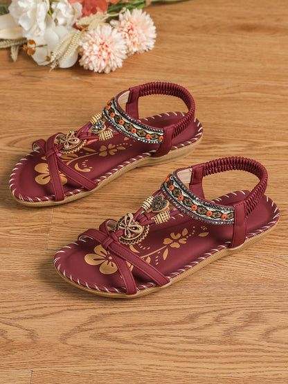 Chaussures d'été pour femmes Sandales Chaussures de plage pour femmes Sandales de fête pour femmes Sandales compensées pour femmes Chaussures décontractées pour femmes Sandales pour femmes