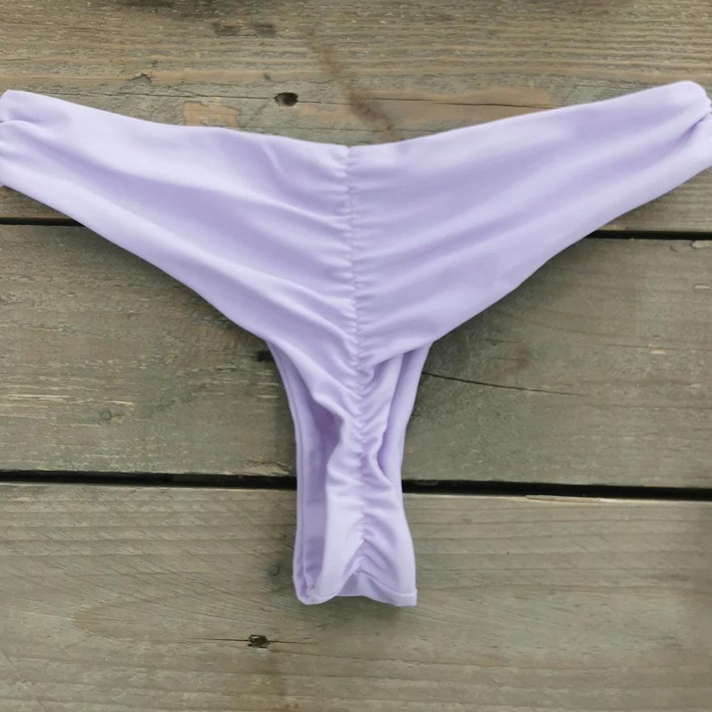 2025 Nuovo Fasciatura Strisce Bikini Brasiliano Costumi da Bagno Costume da Bagno da Donna Due Pezzi Set Femminile Sexy Lace up Mujer Beachwear Estate
