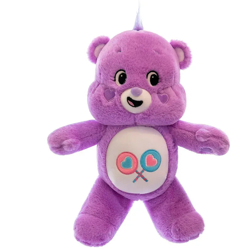Arcobaleno Cura Orsi Cartone Animato Peluche Bambola Cuscino Divano Ornamenti per Auto Decorazioni per la Casa Bambola per Dormire Super Morbida e Lenitiva Regalo di Compleanno