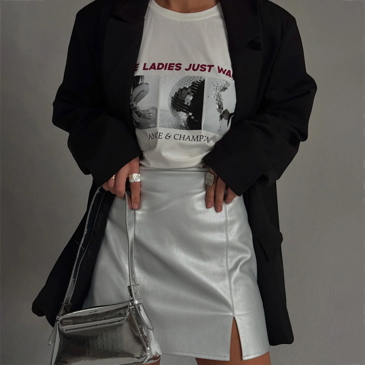 Moda europea americana lettera stampa grafica maglietta da donna anni '90 design Y2K Hip Hop High Street maniche corte coppia top