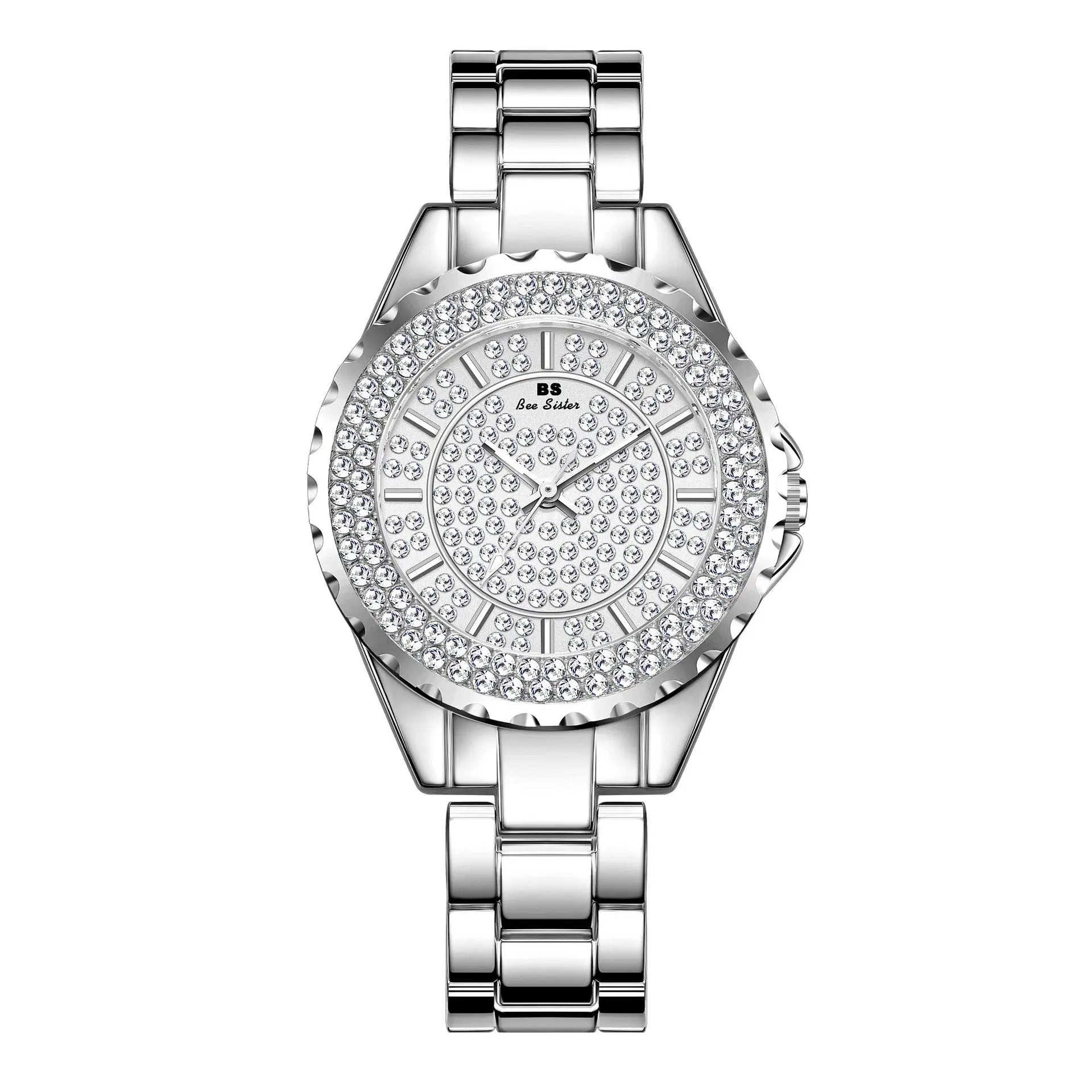 Orologi eleganti da donna con bracciale in oro 2025 Orologi da polso da donna di lusso delle migliori marche per orologio femminile Moda elegante in acciaio pieno