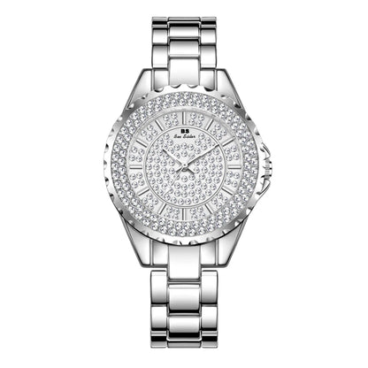 Orologi eleganti da donna con bracciale in oro 2025 Orologi da polso da donna di lusso delle migliori marche per orologio femminile Moda elegante in acciaio pieno