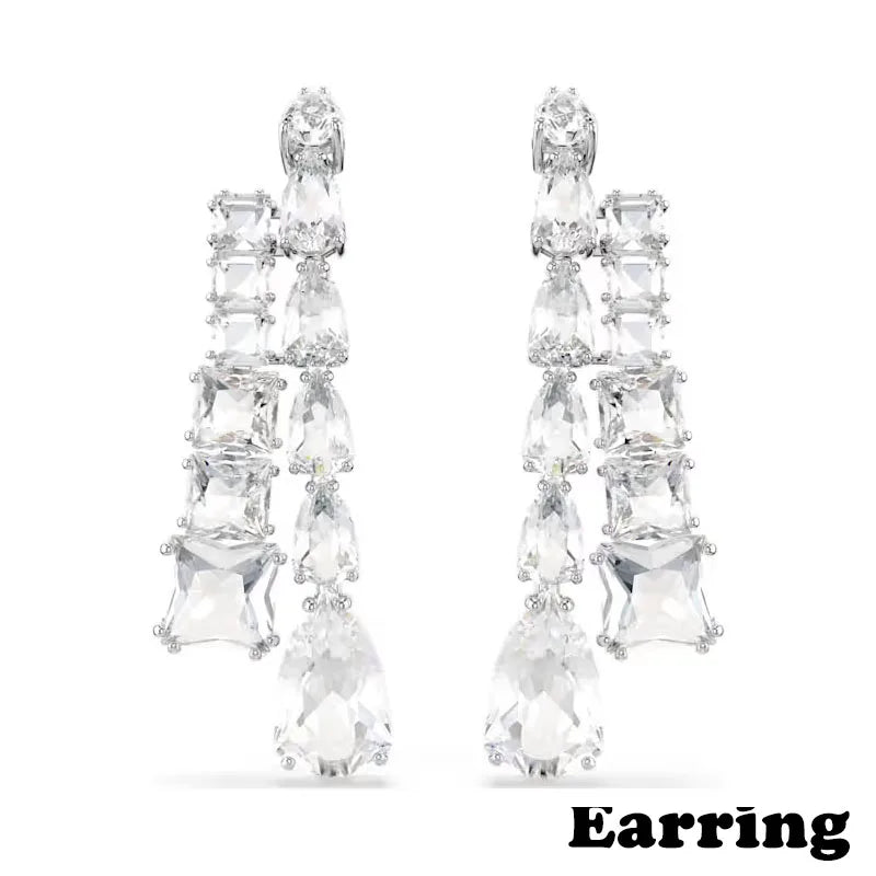 Sur New Styles Bijoux Tendance Perle Blanche Collier Boucles d'Oreilles Exquises Bracelet Bague Cadeaux de Qualité pour Femmes