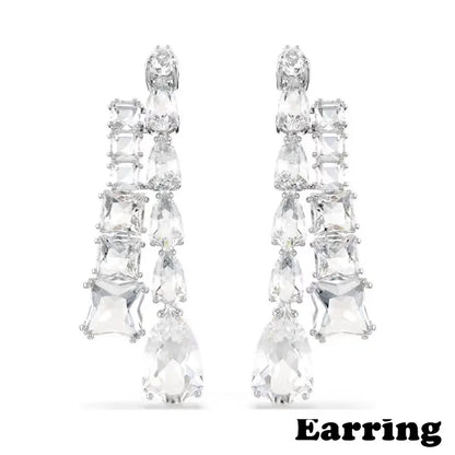 Sur New Styles Bijoux Tendance Perle Blanche Collier Boucles d'Oreilles Exquises Bracelet Bague Cadeaux de Qualité pour Femmes