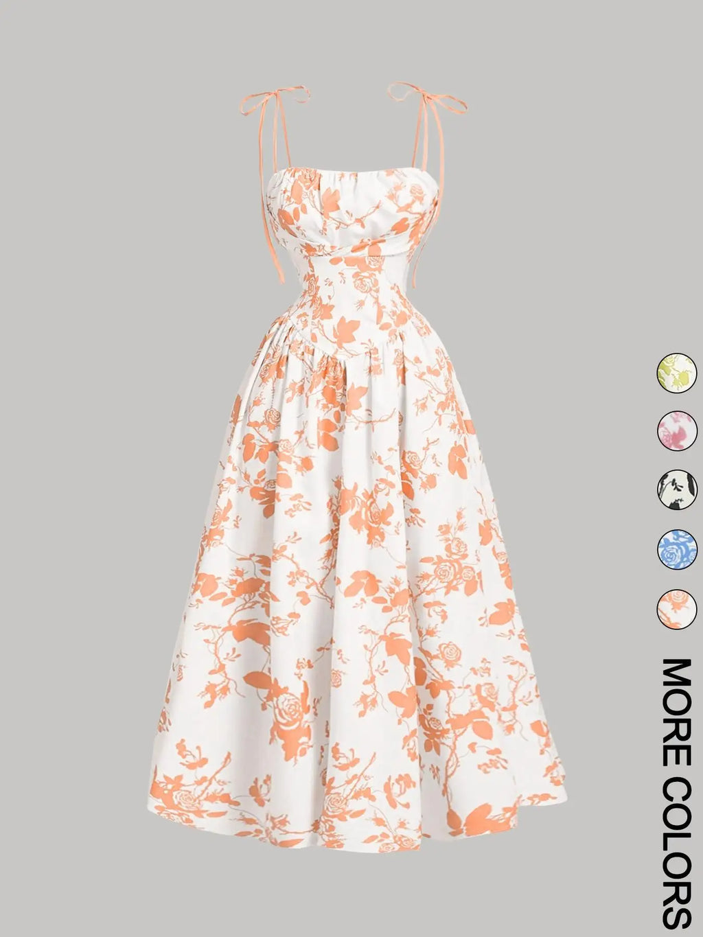 Nuove donne stampa cinturino per spaghetti vestito moda estiva elegante casual ufficio partito abiti casual per le donne veste femme abiti