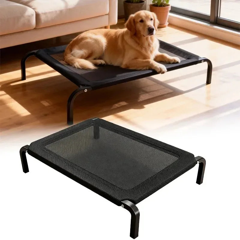 Cuccia Pieghevole per Cani di Tutte le Taglie, Letto da Campeggio Staccabile e Lavabile, Cuccia Militare per l'Estate