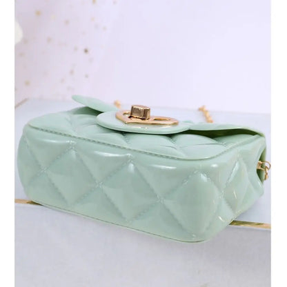 Moda bambini borse a tracolla in pelle PU borse a tracolla a cuore per ragazze bambini Mini portamonete borsa di gelatina borsa per bambini regali