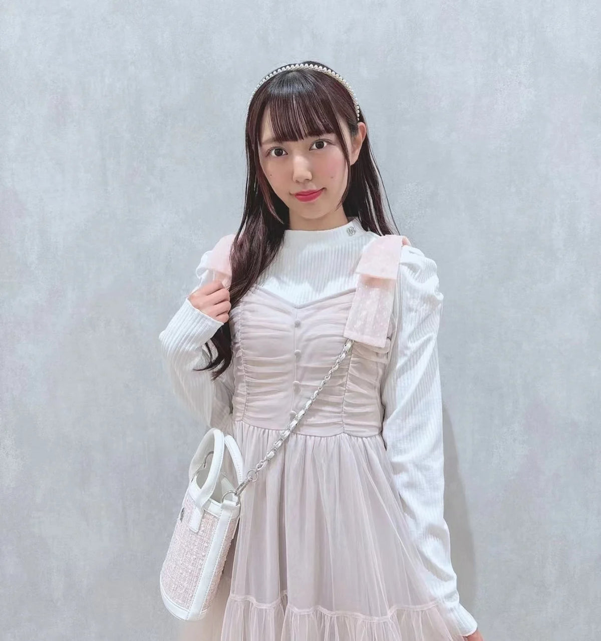 Abiti da donna di nicchia in stile giapponese Primavera Estate Autunno Ragazza Dolce fiocco Abito in rete Lolita Abito lungo con bretelle da fata carina
