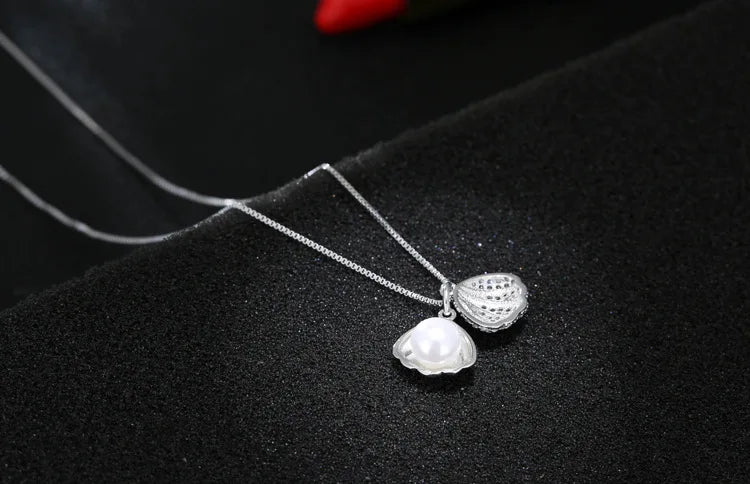 Popolare collana girocollo di perle in argento Sterling 925 per le donne gioielleria raffinata regalo di compleanno per feste di matrimonio