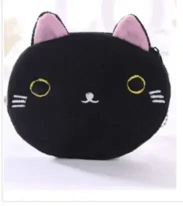 Cartone animato animale ragazzi portamonete in peluche bambini portamonete con cerniera custodia portaoggetti simpatici animali portafogli donna mini borsa regalo per bambini