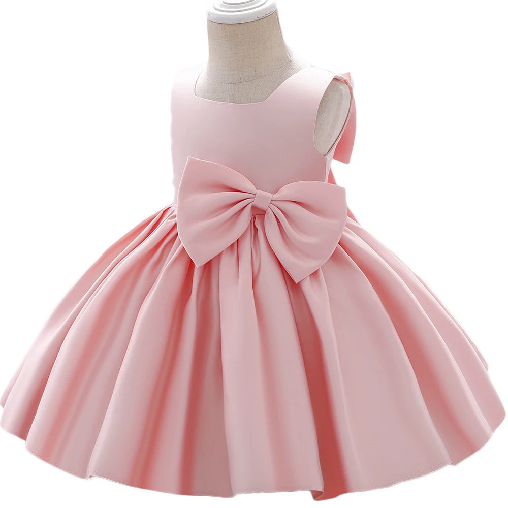 Blumen Baby Mädchen Hochzeit Geburtstag Schleife Kleider Kinder Kleidung Prinzessin Ballkleid Anzug Kostüm Kleider für 1-10 Jahre