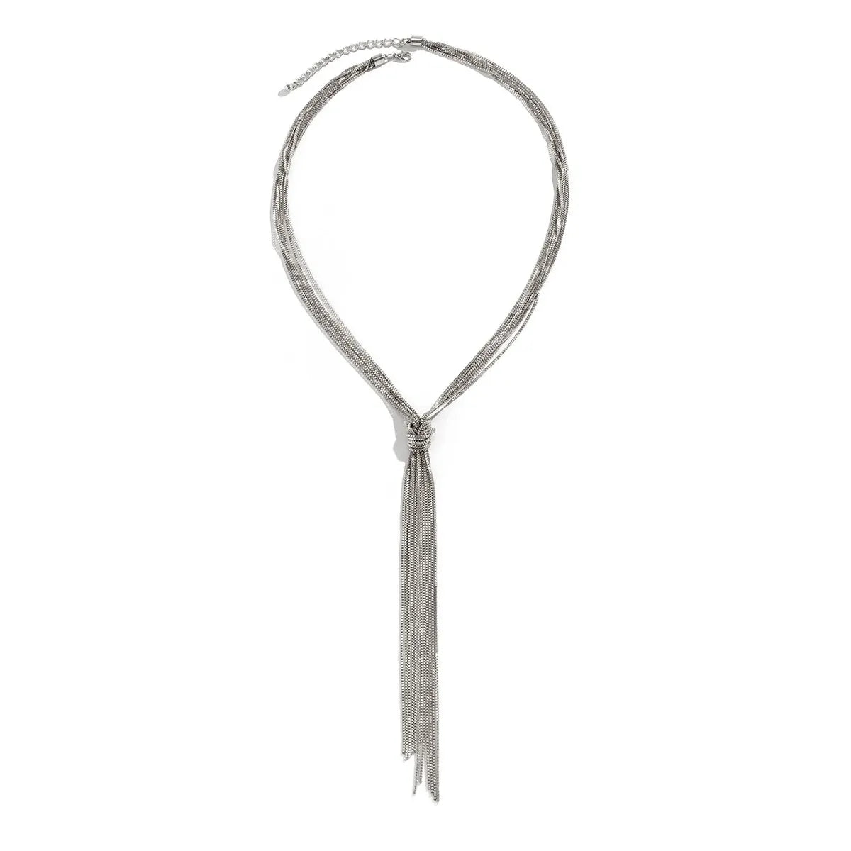 Sexy Goth regolabile piatto serpente collana a catena lunga per le donne Vintage Weave Twisted Link Choker petto gioielli collo estetico nuovo