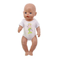 Costume da bagno per bambini in diversi stili, grazioso costume intero per bambole da 43 cm, accessori per bambole americane da 18 pollici, regali giocattolo per ragazze