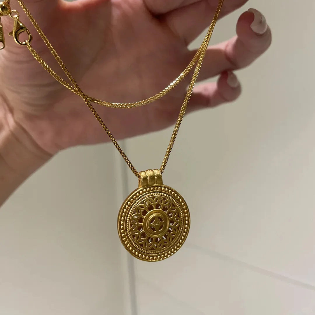 Pendentif Collier Or 14 carats Véritable pour Femme Bijoux Or Fin 14 carats Pierres Précieuses Diamants Bizuteria Pendentif Mariage Naszyjnik Femmes