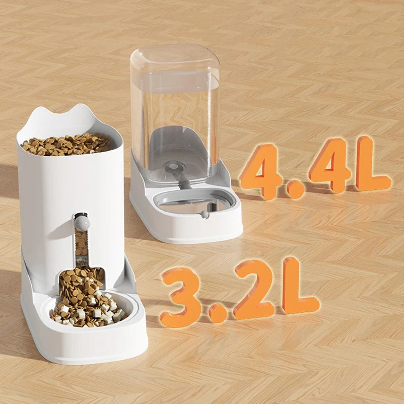 Nuovo distributore automatico di acqua per alimenti per gatti di grande capacità, fontana, bottiglia, ciotola, per cani, gatti, bevitore, alimentatore per cani, forniture per animali domestici