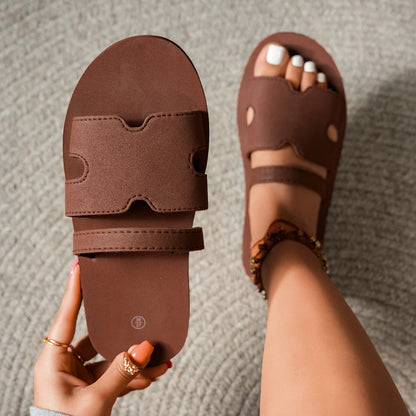 Sandales Tendance pour Femme, Idéales pour les Vacances à la Mer, les Activités de Plein Air, les Trajets Quotidiens et le Confort Décontracté