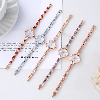 Orologio da Polso Donna in Acciaio Inossidabile, Design Semplice e Alla Moda, Movimento al Quarzo, Lussuoso e Conveniente