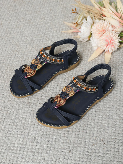 Chaussures d'été pour femmes Sandales Chaussures de plage pour femmes Sandales de fête pour femmes Sandales compensées pour femmes Chaussures décontractées pour femmes Sandales pour femmes