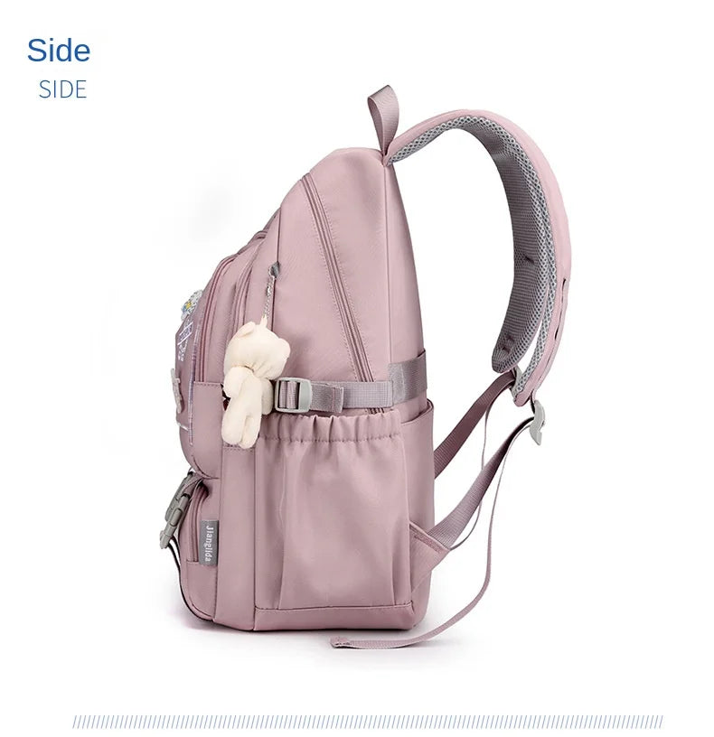 Borse da scuola per bambini per ragazze adolescenti Zaino grande Kawaii Zaino da scuola per studenti di medie dimensioni Borsa per libri Zaino da viaggio per laptop
