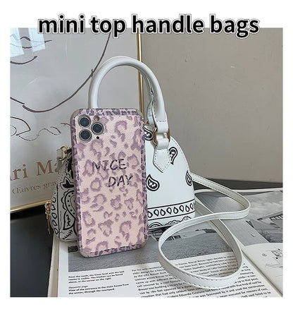 Borsa a conchiglia da donna in pelle PU retrò borsa a tracolla da donna con tracolla a fiori di anacardi estivi Set femminile borse a mano con manico piccolo