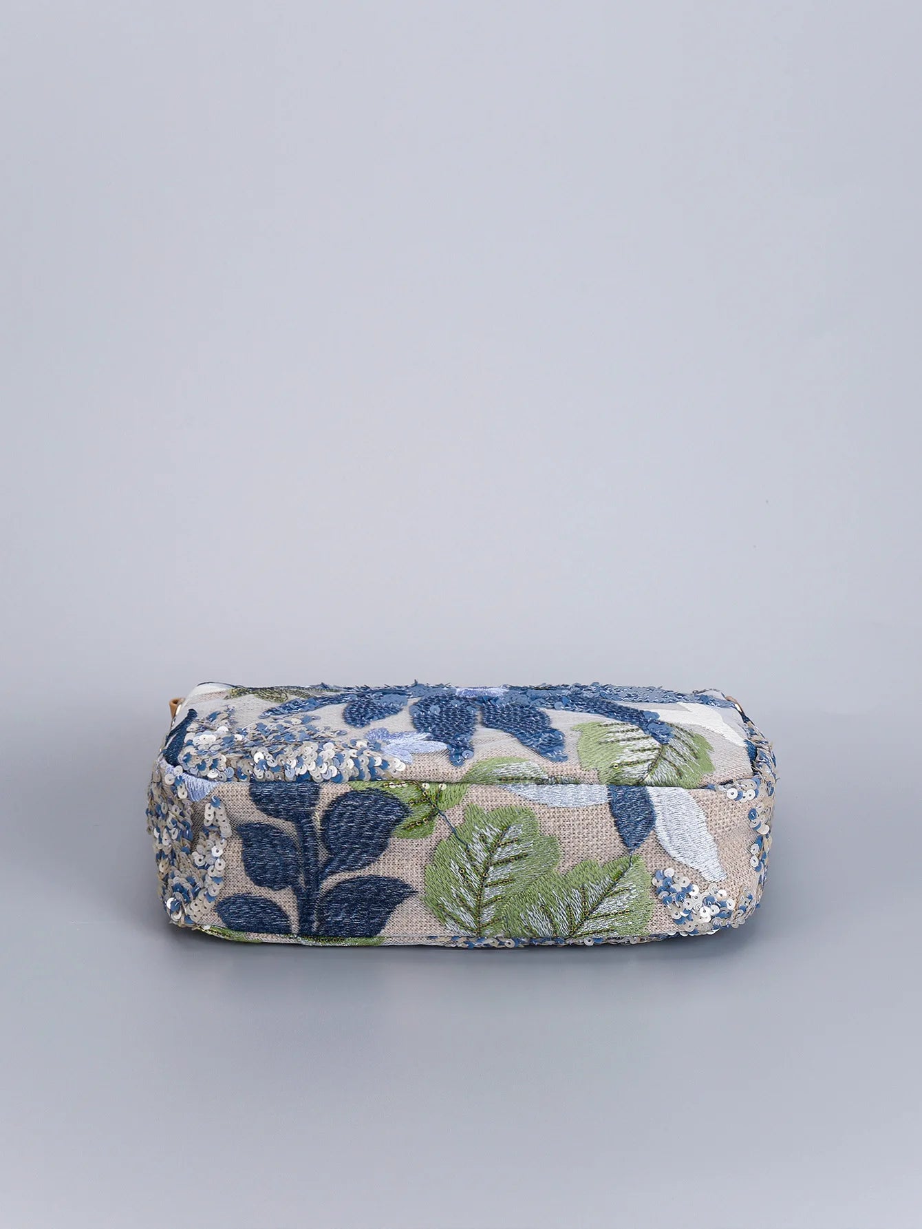 Borse a tracolla da donna con ricamo floreale carino Catene con paillettes alla moda Borsa a tracolla Borsa da spiaggia casual estiva Borsa e portamonete Hobos