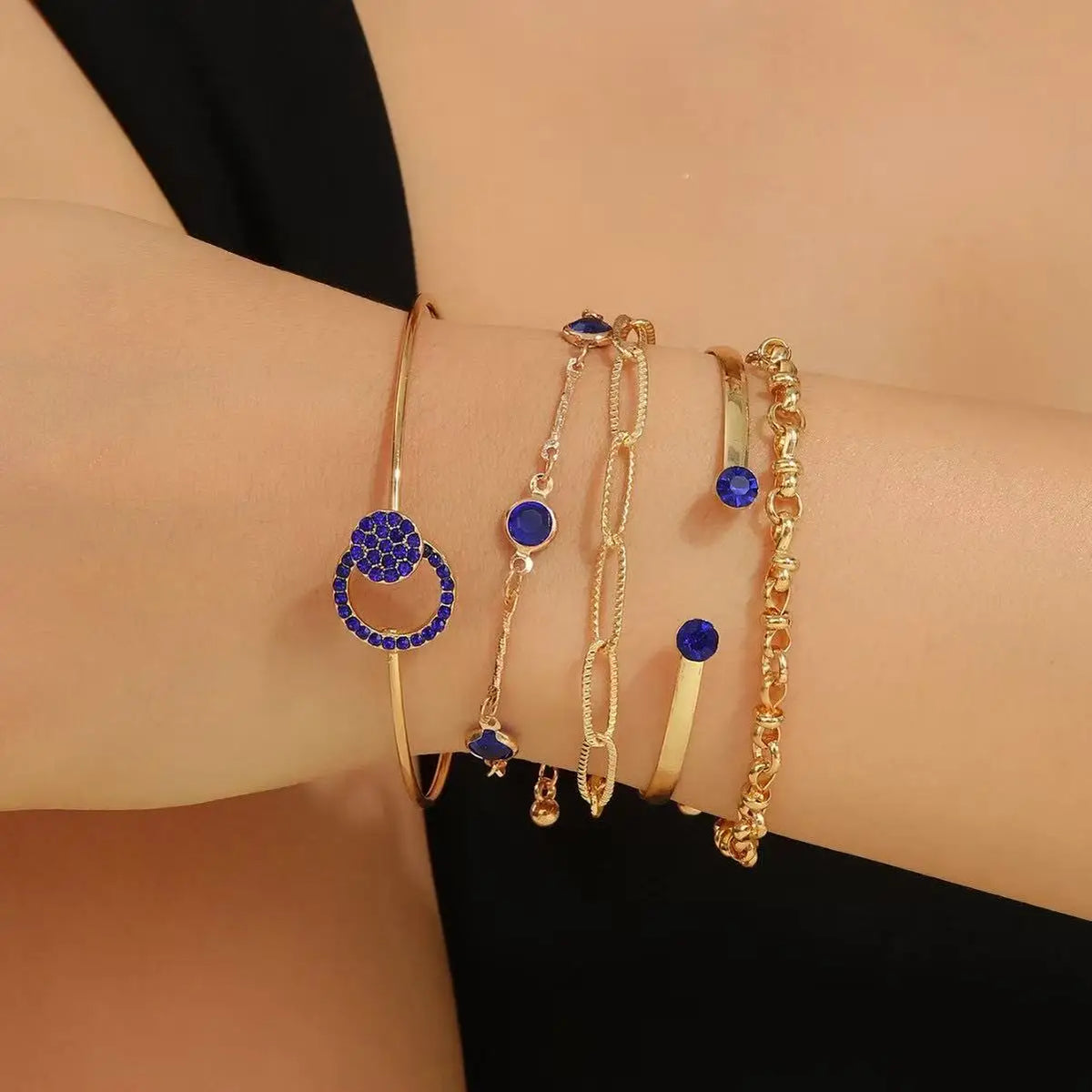 10 Pezzi Bracciale da Donna Semplice con Design Bohemien Retrò a Fascia Larga, Gioielli da Sposa