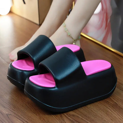 Nuove pantofole vivide da gattino scarpe estive personalizzate da donna donna gatto nero pantofola in EVA scarpe da casa inodore pantofola da spiaggia da bagno