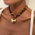 Ingemark 7 Stili Etnici Multistrato Collana a catena in velluto Donna 2025 Nuova moda Conchiglia in metallo Stella marina Cuore Ciondolo Collo Gioielli