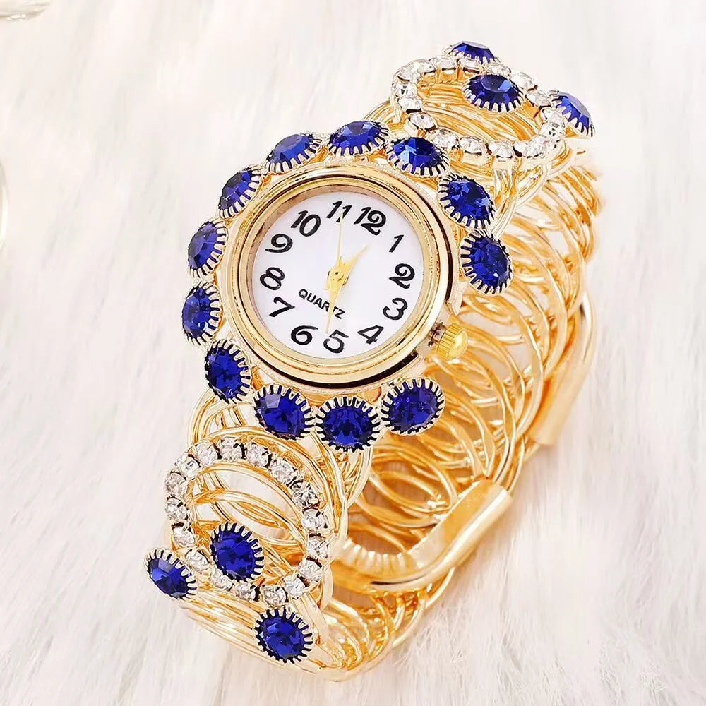 Orologi da donna con diamanti Orologio in oro Orologi da polso da donna Orologi da polso da donna con strass di marca di lusso Relogio femminile