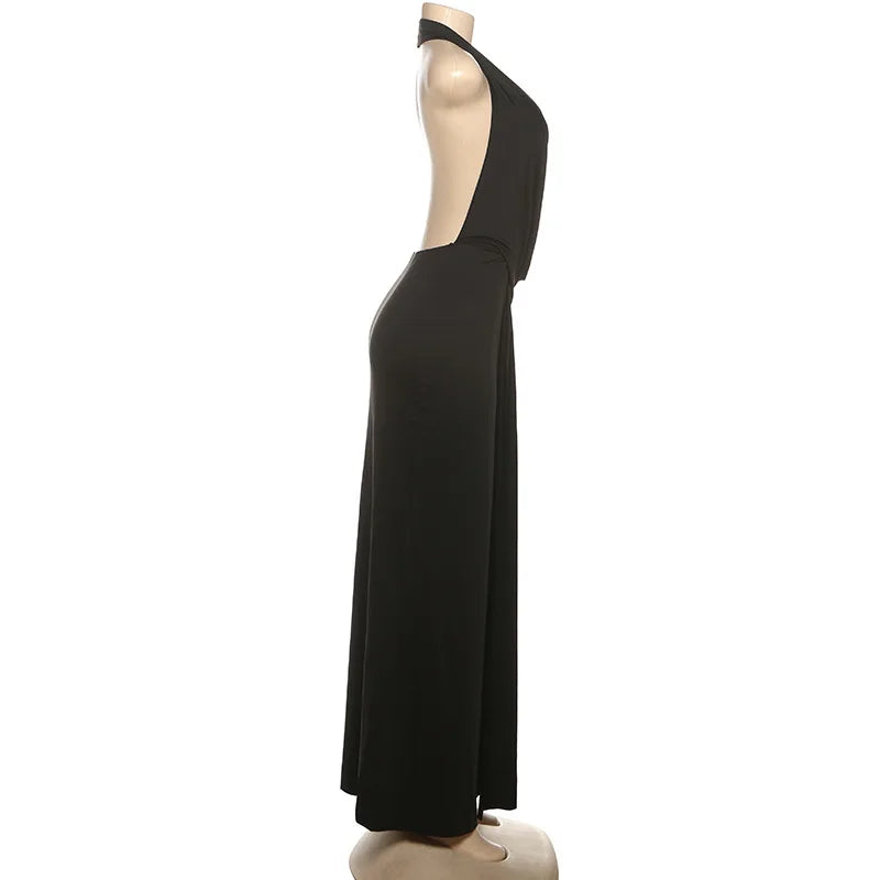 Copricostume estivo da donna Costume da bagno con cinturino per spaghetti Abiti senza maniche Costume da bagno 2025 Nuova stampa Beach Holiday Maxi abiti Cover-Up