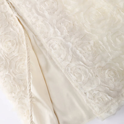 Suninheart Abito estivo per occasioni formali 2025 Abiti da sera maxi eleganti con fiori 3D Abiti da festa per invitati a un matrimonio sexy da donna