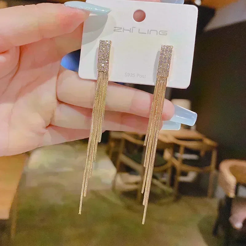 Orecchini di design combinato a doppio strato con rombo geometrico per le donne, moda semplice, accessorio quotidiano, gioielli per feste, regali di compleanno