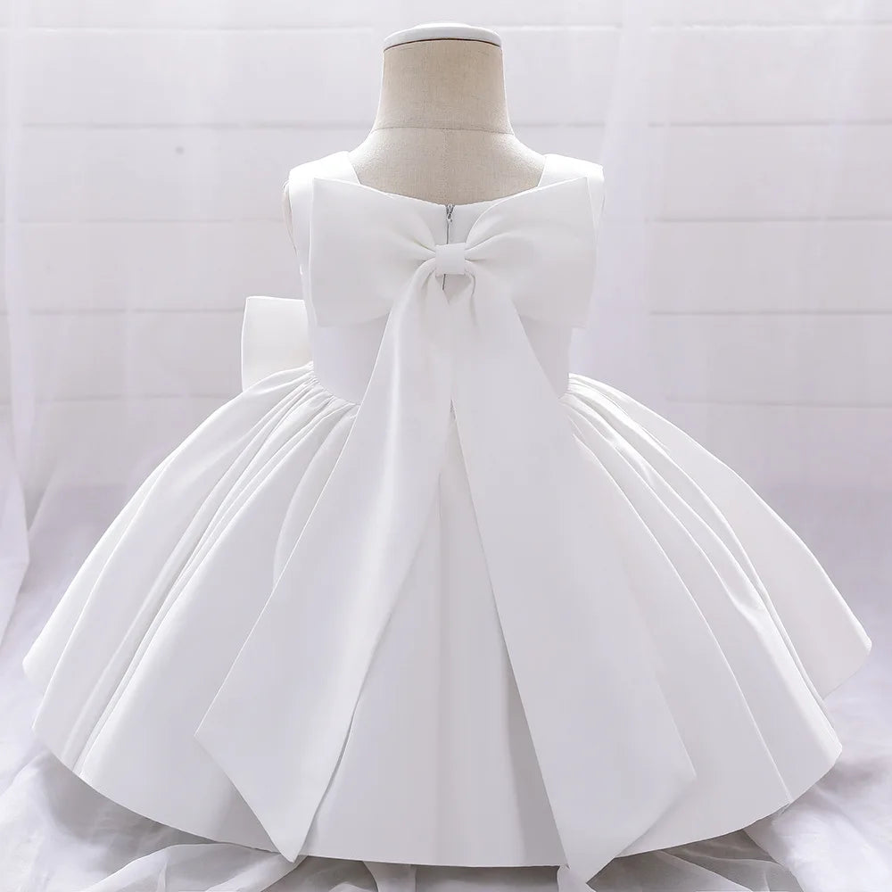 Fiore neonate matrimonio compleanno Bownot abiti abbigliamento bambino bambini principessa abito da ballo abito Costume abiti per 1-10 anni