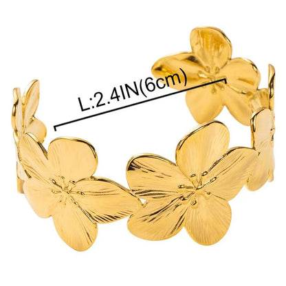 Bracciale da donna Bracciale da donna semplice e alla moda con fiori, adatto per l'uso quotidiano e per le vacanze