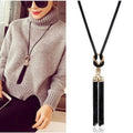 Collane da donna Pendenti Nappa Maglione Catena Moda Collana lunga Gioielli