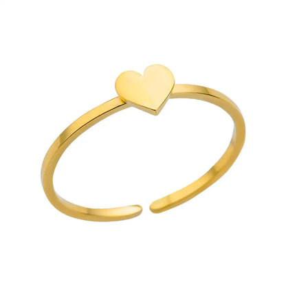 Anelli in acciaio inossidabile 316L per le donne Colore oro Non sbiadisce mai Anelli classici di lusso Anelli per coppie di nozze Gioielli Spedizione gratuita
