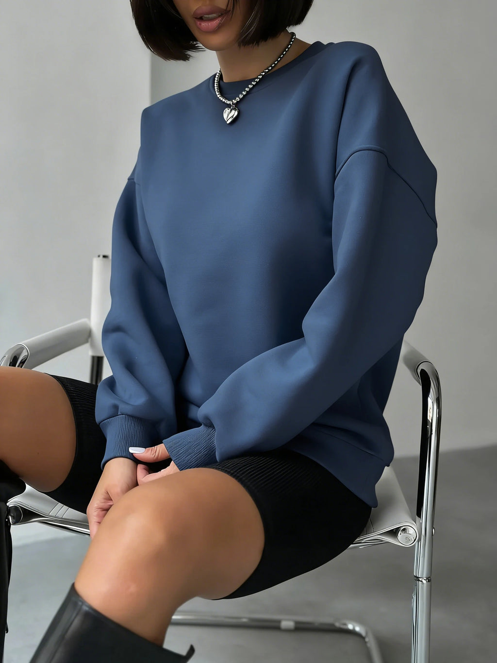 Solid Fashion Streetwear Donna 12 colori Felpe sportive Autunno Casual Pullover Addensare Y2K Felpa con cappuccio Hip Hop Street Sportswear