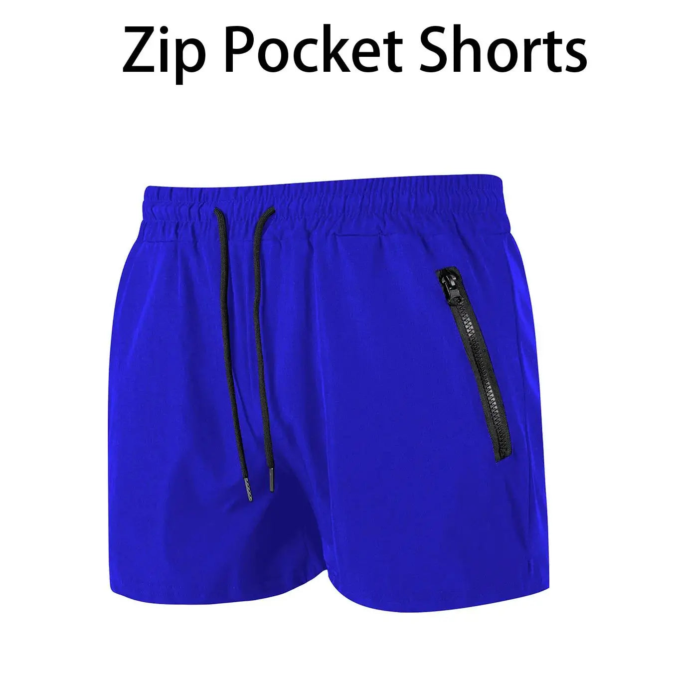 Costume da bagno da uomo con tasche con cerniera Fodera in rete Pantaloncini da spiaggia estivi Costume da bagno da bagno ad asciugatura rapida Costume da bagno