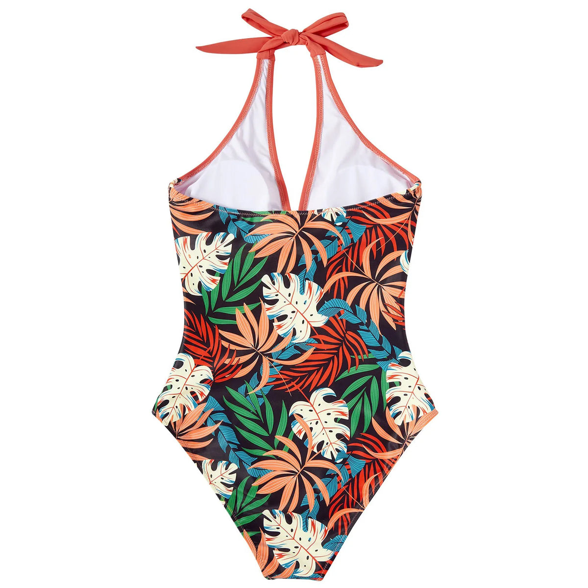 Summer Fashion New Beachwear Hot Print One Piece Swimsuit Women Sexy Pleated Bathing Suit Leopard Printed Bodysuit Bikini Set