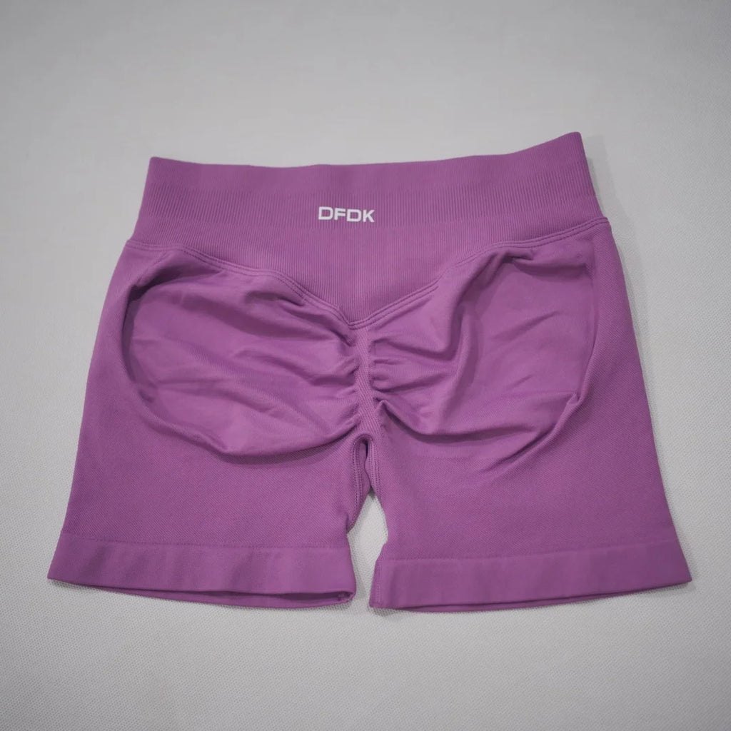 DFDK 2026 Nuovi Pantaloncini da Yoga per Donna con Effetto Push-Up, Vita Alta, Sollevamento Glutei, Resistenti agli Squat, Pantaloncini Sportivi per Palestra, Allenamento, Corsa e Fitness