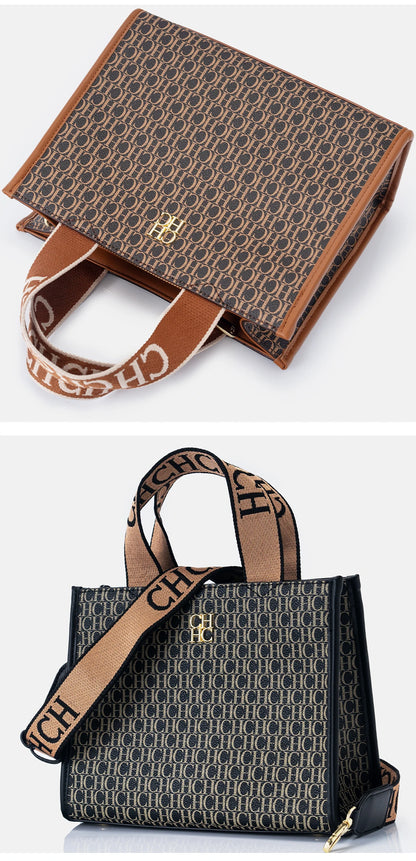 Borse da donna Logo in metallo Casual di grande capacità Designer di marca di lusso leggero 2026 Borsa da donna di nuova moda di alta qualità