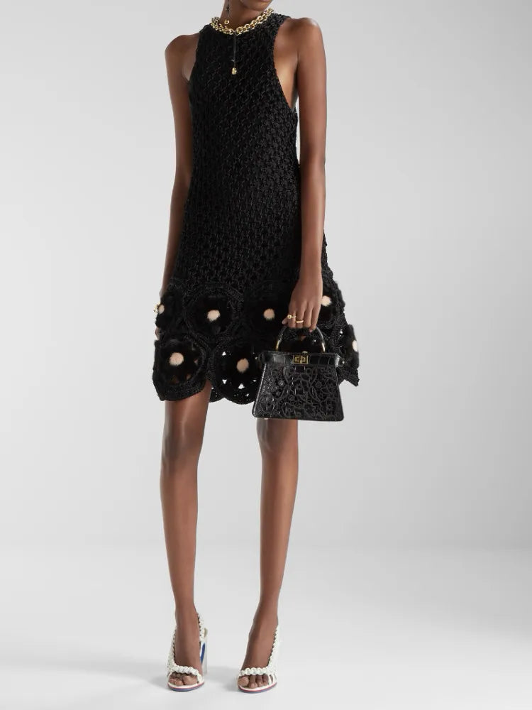 Sandali Estivi da Donna con Tacco Alto Intrecciati, Stile Europeo e Americano, Moda Runway Plus