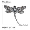 Spille a Forma di Libellula con Strass alla Moda per Donne e Unisex, Distintivi a Forma di Insetti, Accessori per Ufficio, Feste, Zaini, Regali, Gioielli