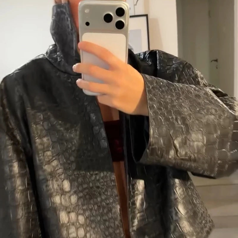 Cardigan da Donna Casual in Maglia con Stampa Paisley, Scollo a V, Cintura in Vita, Maniche Lunghe, Avvolgente, Vestibilità Ampia, Giacca in Maglia, Cappotto Maglione da Donna Autunno 2026